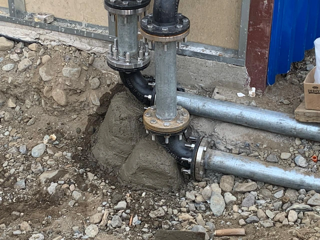 Faena de construcción en la IV Región — Guayacán
